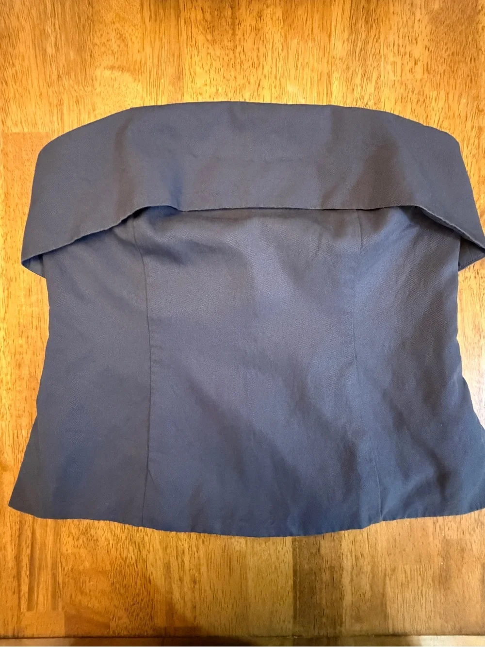LOFT Versa Pure Spun Navy Off-the-Shoulder Top & Wide Leg Pants Set Size 6 | NWT